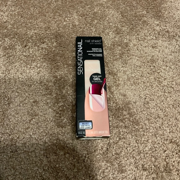 Sensationail  Nail Shield - Takes off Gel in Seconds- 2 in 1 solution - Picture 1 of 1